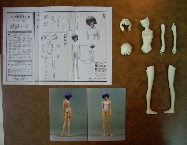 Kotobukiya 1/8 Sega Neon Genesis Evangelion Rei Ayanami Swimsuit Ver Cold Cast Model Kit Figure - Lavits Figure
- 3