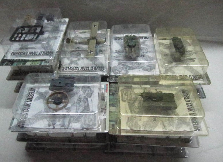 Takara 1/144 WTM World Tank Museum Panzer Tales Series 03 19 Figure Set Used