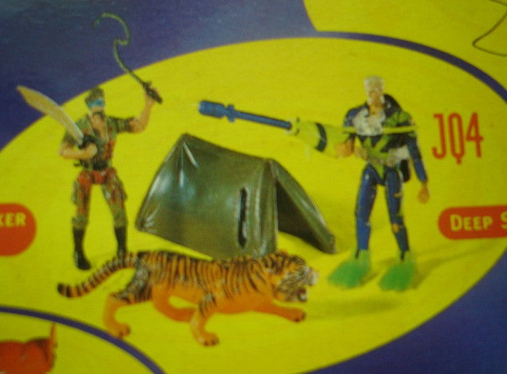 1996 Jonny Quest JQ4 Safari Stryker Hadji Deep Sea Race Action Figure - Lavits Figure
- 1