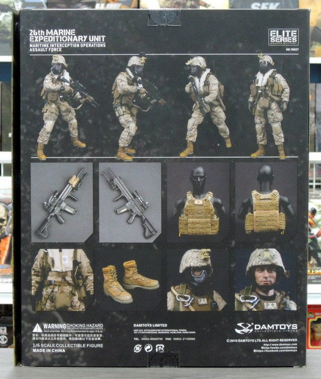 DamToys 1/6 12" Elite Series CICF2015 78027 USMC 26th Marine Expeditionary Unit MIO Maritime Interception Operations Assault Force Action Figure - Lavits Figure
 - 3