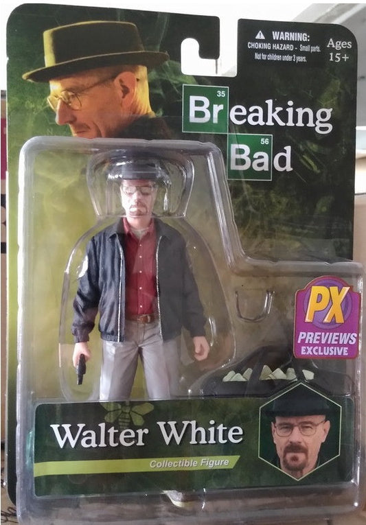 Mezco Toys Breaking Bad PX Previews Exclusive Walter White Heisenberg 6" Collectible Figure - Lavits Figure