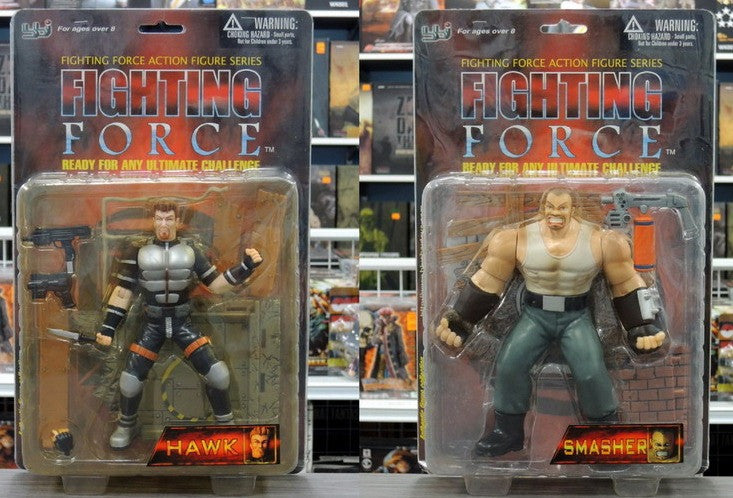 BBi Fighting Force Hawk Smasher Alana Mage 4 Action Figure Set - Lavits Figure
- 3