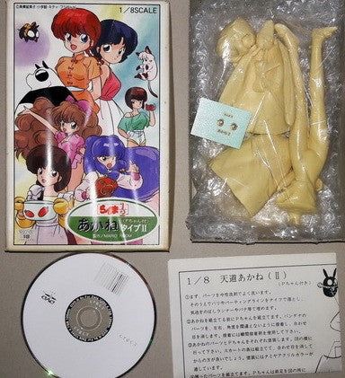 Musasiya 1/8 Takahashi Rumiko Ranma 1/2 Akane Tendo Tendou & P Chan Type II Cold Cast Model Kit Figure - Lavits Figure
- 2