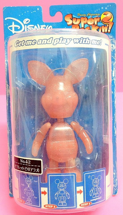 Sega Disney Characters Super Rockin 2 No 42 Winnie The Pooh Piglet Bobble Head Figure - Lavits Figure