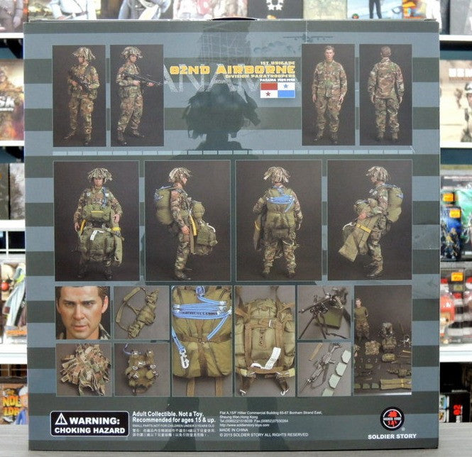 Soldier Story 1/6 12" U.S. Army 82nd Airbone Panama Action Figure - Lavits Figure
- 2