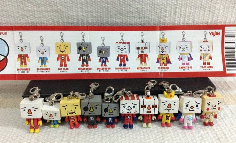 Yujin 2003 To Fu Devilrobots Gashapon Oyako Mascot 10+1 Secret Strap Figure Set Used - Lavits Figure
- 1