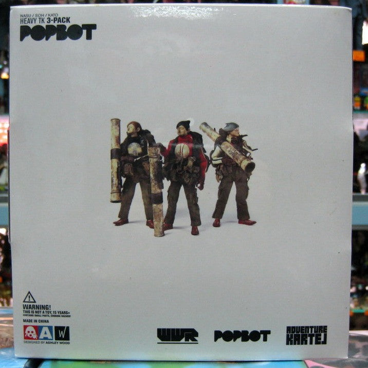 ThreeA 3A Toys 2012 Ashley Wood Heavy Tomorrow King Kato Soh Interbaka 6" Vinyl Figure Set - Lavits Figure
- 2