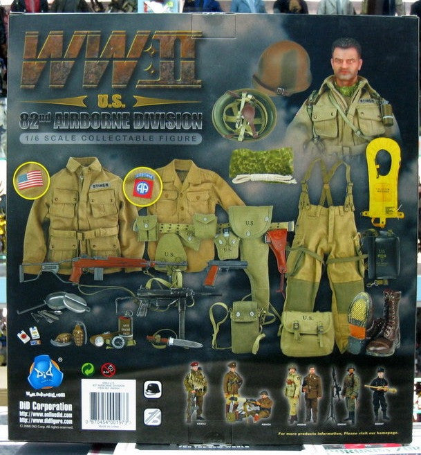 DID 1/6 12" WWII U.S. 82nd Airborne Division Collectable Edward Stiner Action Figure - Lavits Figure
- 2