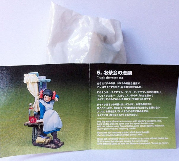 Kaiyodo Anne of Green Gables Maple Collon Mini Viggnette Collection No 5 Tragic Afternoon Tea Figure
