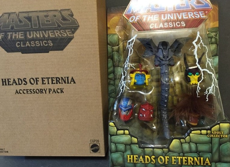 He-Man Masters Of The Universe Classics Heads of Eternia Accessory Pack Figure