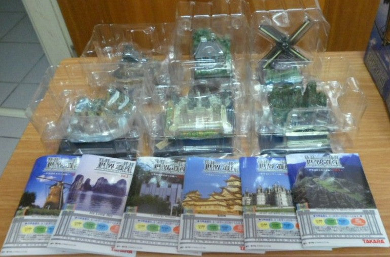 Takara World Heritage Part 2 6 Mini Scene Trading Figure Set - Lavits Figure
 - 2