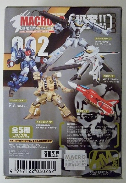 Kaiyodo Movic K&M Macross Super Dimension Series 002 5 Transformer Figure Set - Lavits Figure
- 3