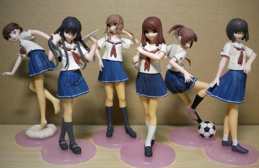 Wafudo Ganduten Kimikisu Kimi Kiss 6 Trading Collection Figure Set Used - Lavits Figure
 - 1