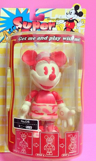 Sega Disney Characters Super Rockin No 08 Minnie Mouse Bobble Head Figure - Lavits Figure