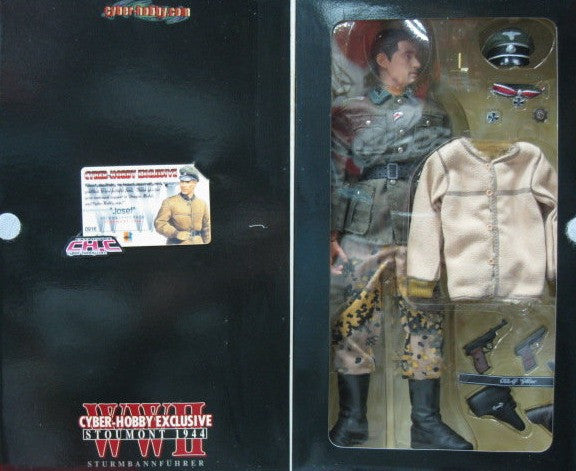 Dragon 12" 1/6 WWII Cyber Hobby Exclusive Stoumont 1944 Sturmbannfuhrer Josef Action Figure - Lavits Figure
 - 2