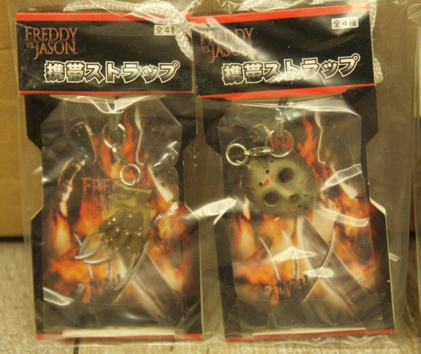 Sega Prize 2007 Freddy vs Jason 4 Mascot Phone Strap Figure Set - Lavits Figure
- 1