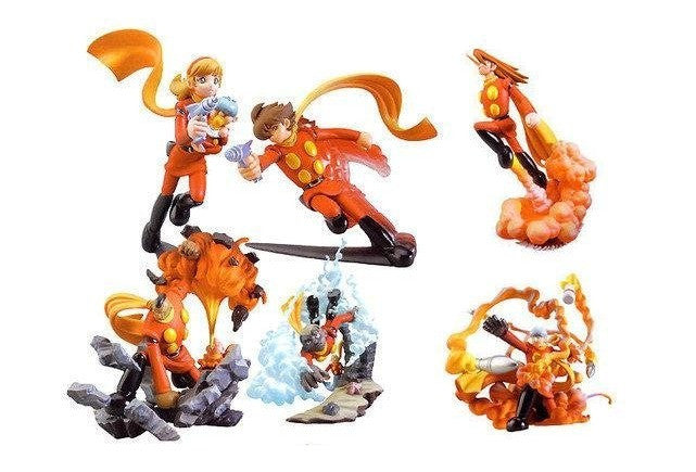 Kaiyodo Cyborg 009 6 Trading Collection Figure Set - Lavits Figure
 - 2