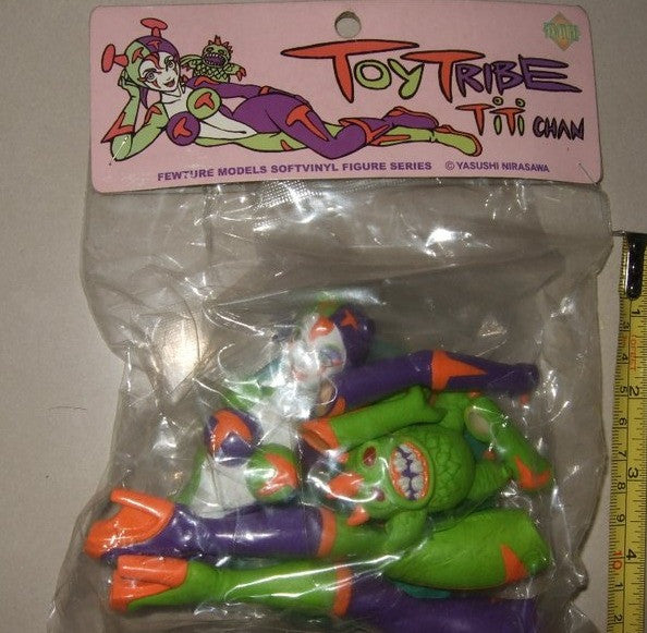 Fewture Yasushi Nirasawa Toy Tribe Titi Chan Soft Vinyl Trading Figure - Lavits Figure