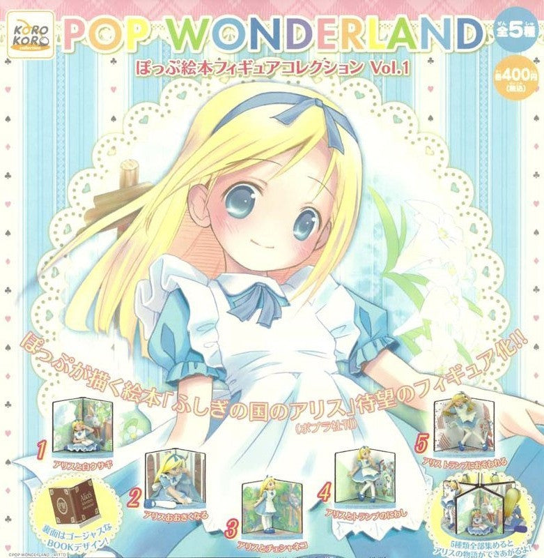 Koro Koro Pop Wonderland Alice In Adventures Gashapon 5 Figure Set