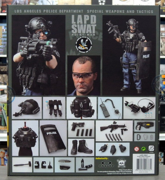 DID 12" 1/6 Collectable Los Angeles Police Department Special Weapons And Tactics Lapd Swat Point Man Denver Action Figure - Lavits Figure
- 2