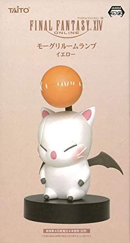 Taito Square Enix Final Fantasy XIV Online Moogle Room Lamp Yellow 6" Trading Figure