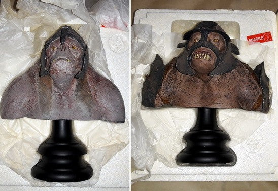 Sideshow & Weta The Lord Of The Rings Catapult Troll 4 Bust Statue Trading Collection Figure Set - Lavits Figure
- 2