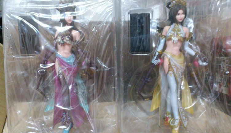 Koei Shin Sangokumusou 5 Dynasty Warriors MSJ NFS Characters Museum Diao Chan 1P & 2P Ver 2 Trading Collection Figure Set