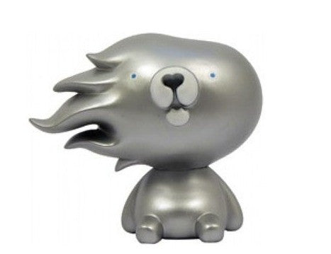 Akiyoshi Chino 2009 Cross World Connections Kumano Gollo Silver Ver 3" Vinyl Figure Used - Lavits Figure
- 2