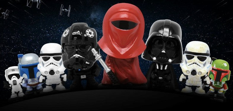 Star Wars Rogue One Taiwan Family Mart Limited 8 2.5" Bubble Head Figure Set - Lavits Figure
 - 2