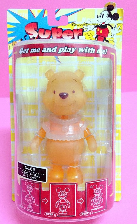 Sega Disney Characters Super Rockin No 66 Winnie The Pooh Bobble Head Figure - Lavits Figure