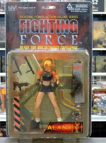 BBi Fighting Force Hawk Smasher Alana Mage 4 Action Figure Set