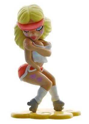 Sony Creative 2003 Fafi Girls Gashapon Roller Girl 3" Vinyl Figure Used - Lavits Figure