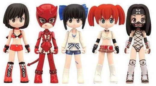 Konami Figumate Rumble Roses Vol 1 5 Figure Set - Lavits Figure
- 1