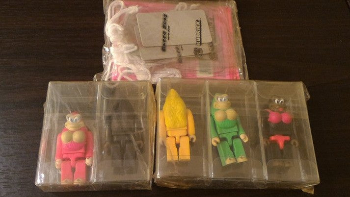 Medicom Toy Kubrick 100% Queen Kong 5 Vinyl Figure Set