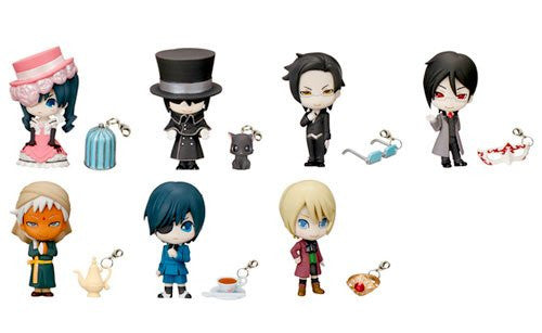 Bandai Black Butler Kuroshitsuji PPP Prop Plus Petit Vol 2 7 Trading Figure Set - Lavits Figure
 - 1