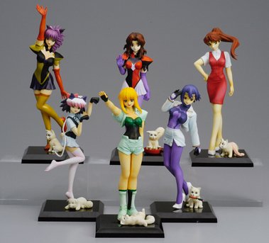 Yamato SIF Story Image Excel Saga 6 Trading Figure Set