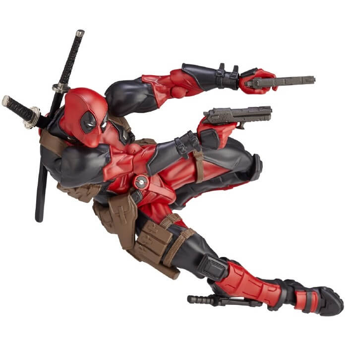 Kaiyodo Revoltech Amazing Yamaguchi 001 Marvel Deadpool Action Figure