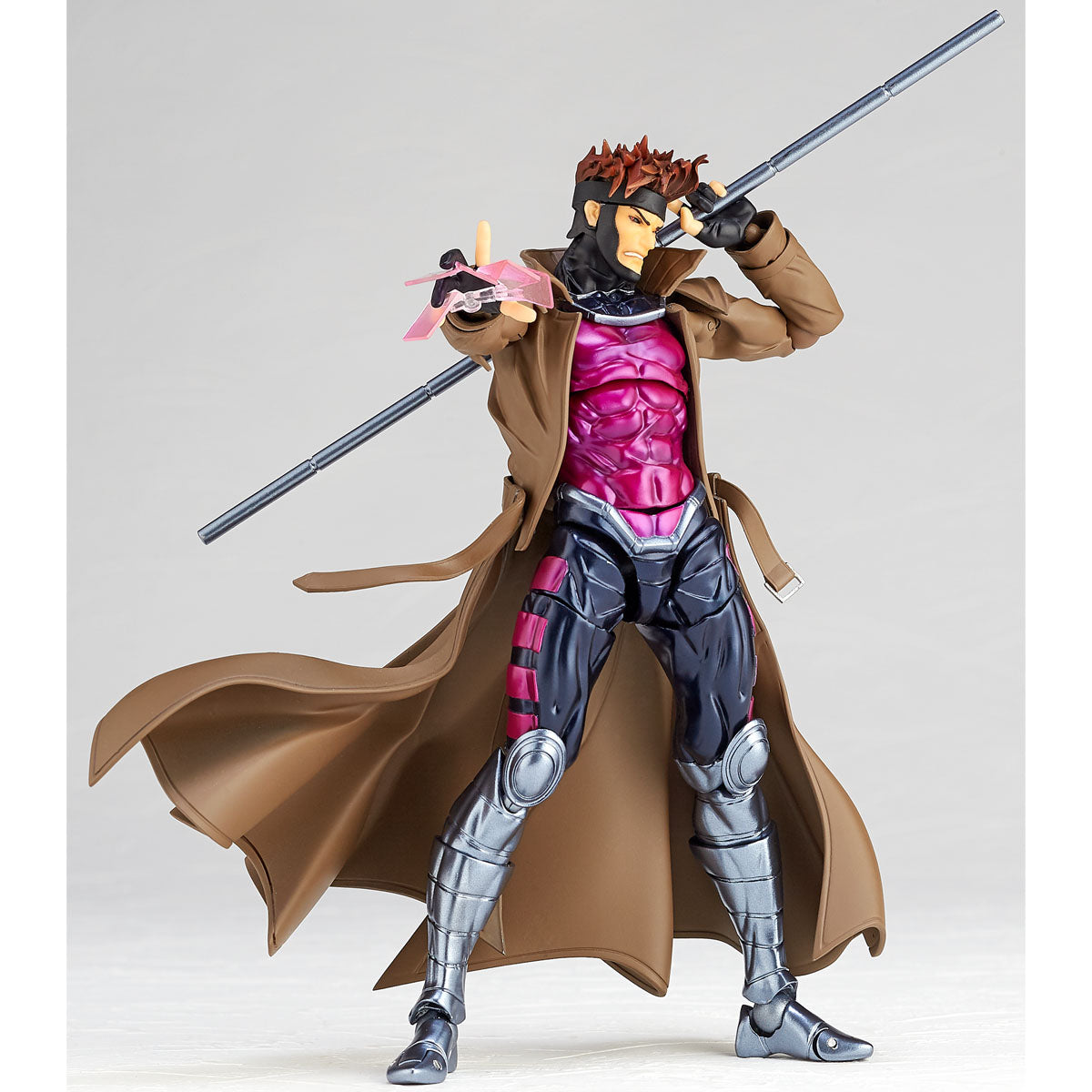 Kaiyodo Revoltech Amazing Yamaguchi 012 Marvel Gambit Action Figure