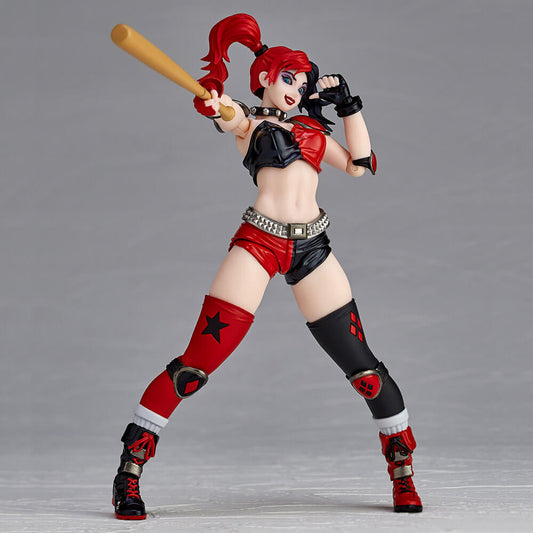 Kaiyodo Revoltech Amazing Yamaguchi 015 DC Comics Harley Quinn Action Figure