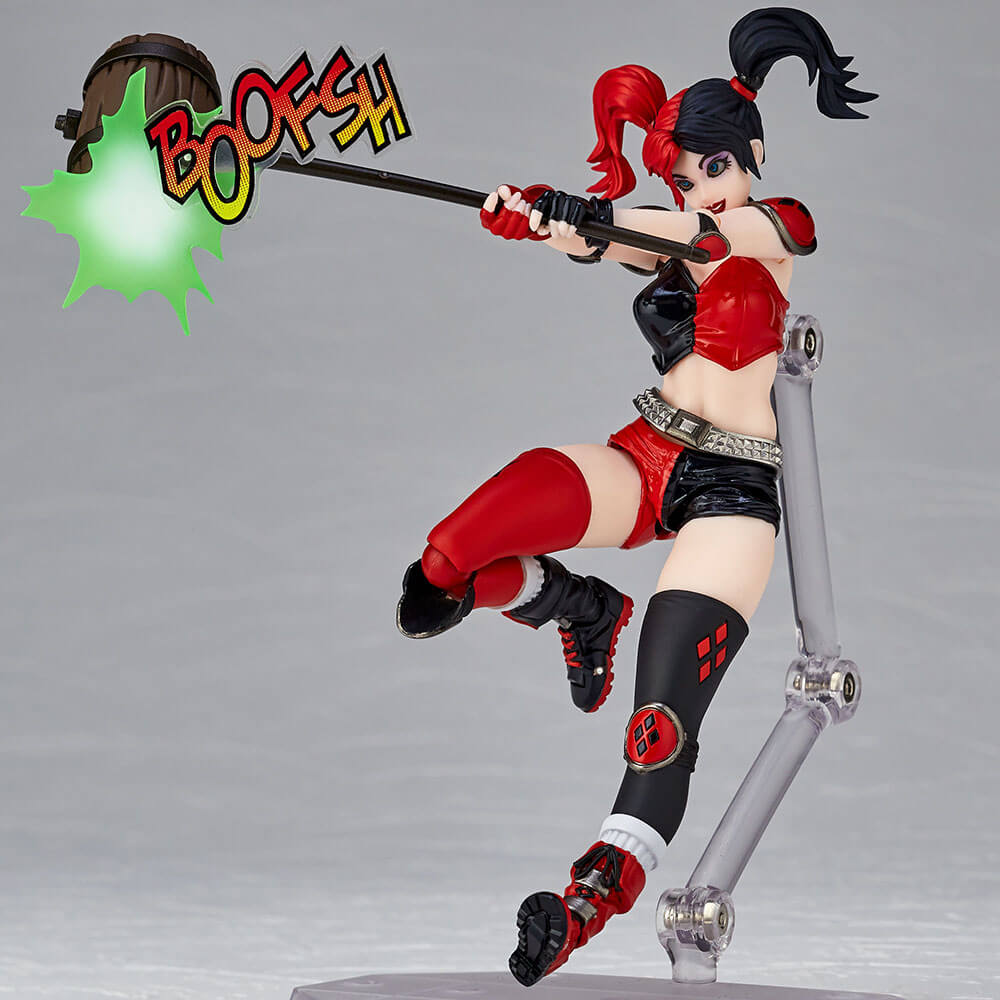Kaiyodo Revoltech Amazing Yamaguchi 015 DC Comics Harley Quinn Action Figure