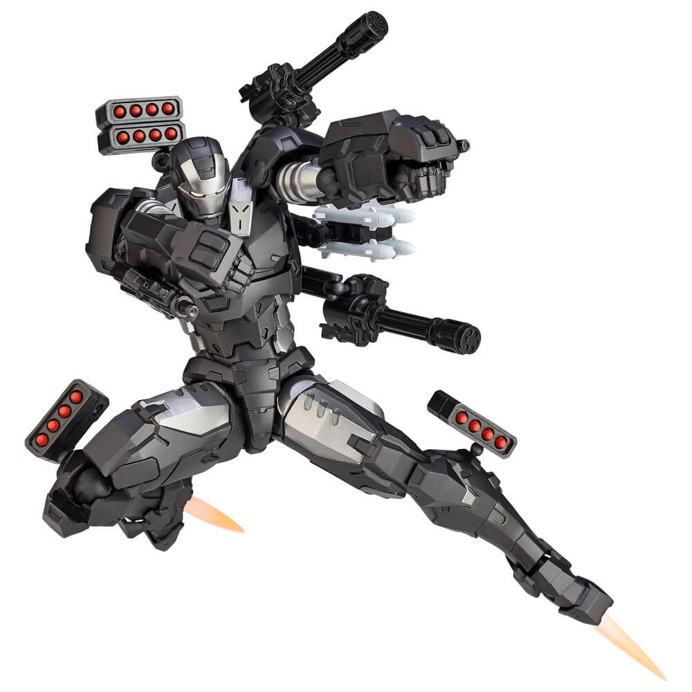 Kaiyodo Revoltech Amazing Yamaguchi 016 Marvel War Machine Action Figure