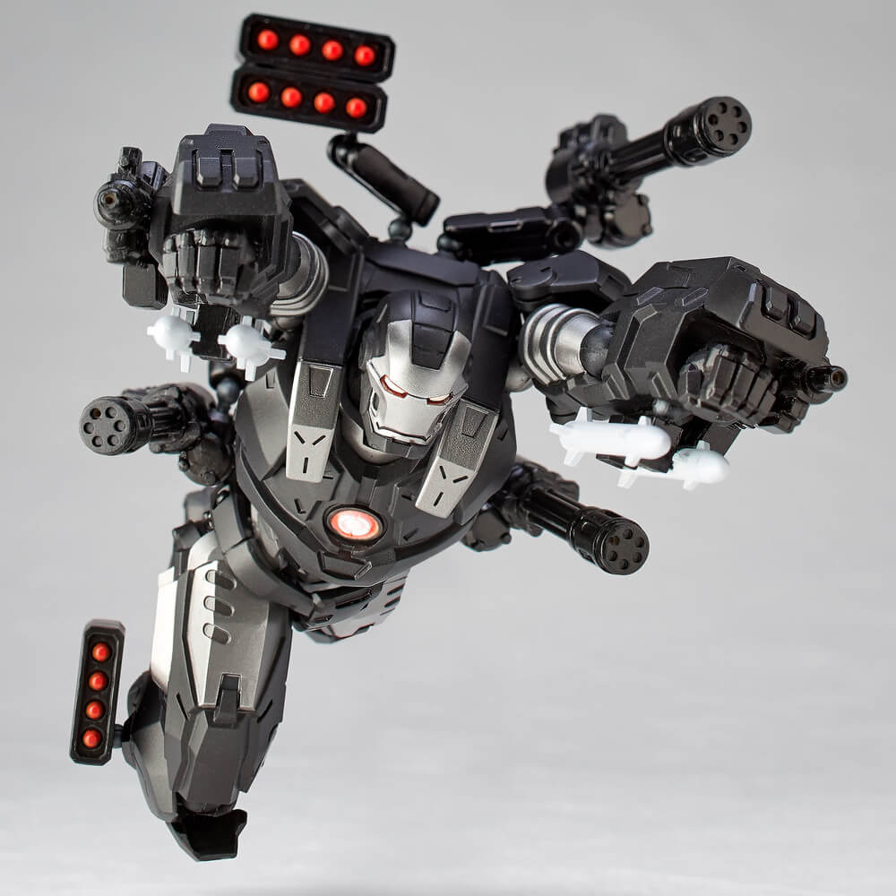 Kaiyodo Revoltech Amazing Yamaguchi 016 Marvel War Machine Action Figure