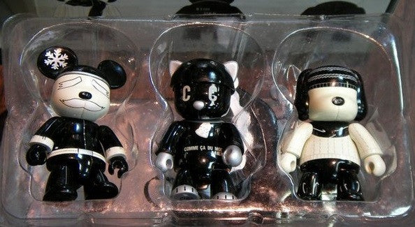 Toy2R Qee Key Chain Collection Comme Ca Du Mode Men Limited Edition 2.5" 3 Figure Set - Lavits Figure
- 1