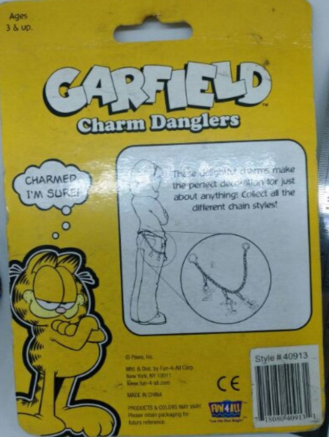 Fun4all Garfield Charm Danglers Type C Trading Figure - Lavits Figure
- 2