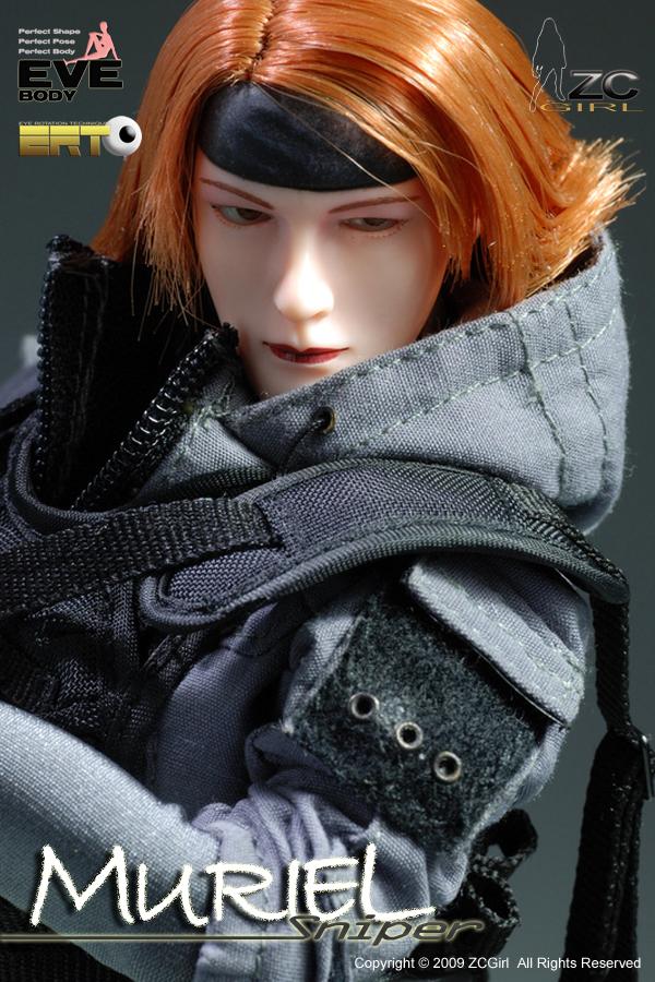ZCWO 12" 1/6 ZC Girl Series Muriel Black Edition Action Figure