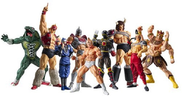 Bandai Kinnikuman Super Modeling Soul Of Hyper Figuration Part 1 9 Color 9 Monochrome 18 Figure Set - Lavits Figure
- 1