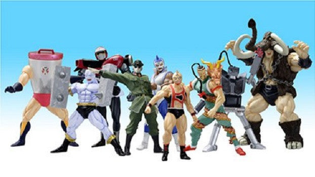 Bandai Kinnikuman Super Modeling Soul Of Hyper Figuration Part 2 9 Color 9 Monochrome 18 Figure Set - Lavits Figure