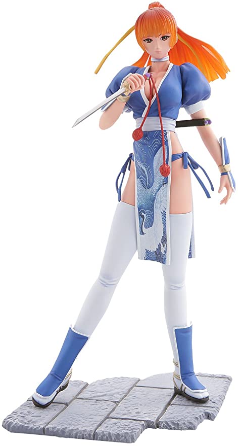 Kaiyodo Monsieur Bome Collection Vol 15 Dead or Alive Kasumi Blue ver Pvc Figure