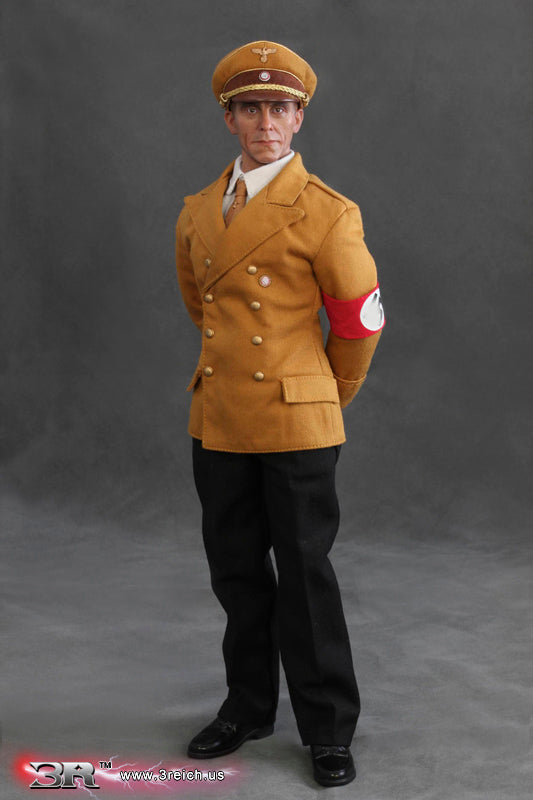3 Reich 12" 1/6 GM613 German Reich Minister of Propaganda Joseph Goebbels Action Figure