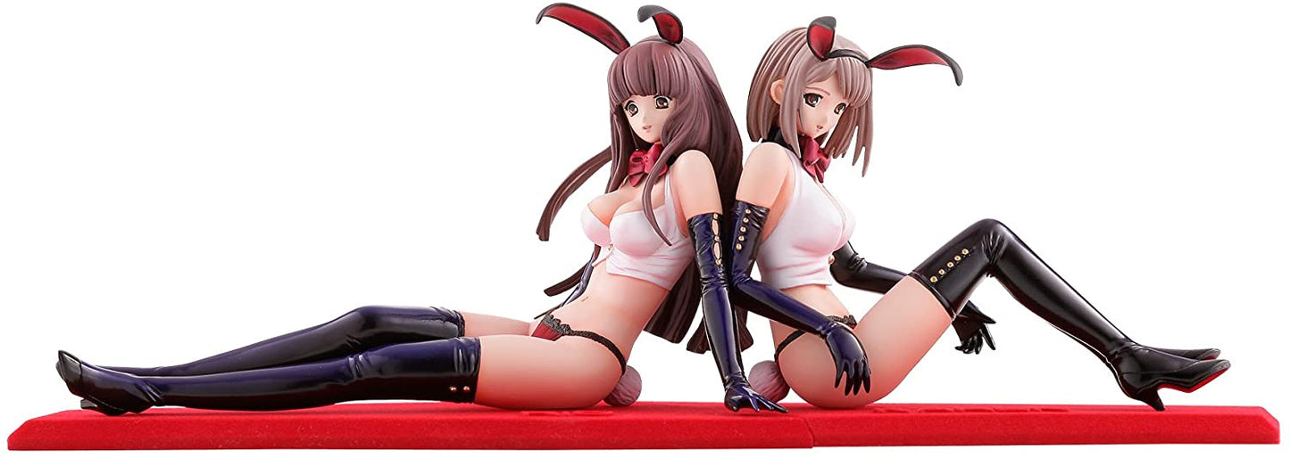 Kaiyodo Bome Tenjho Tenge Collection Vol 21 Honey Bunny Karen & Rio Pvc Figure